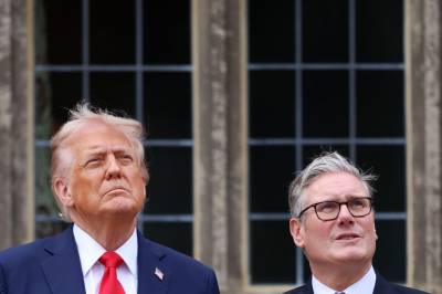Trump og Starmer: – Vi har tatt forholdet videre