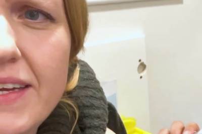 Her får reporteren sprøyta!