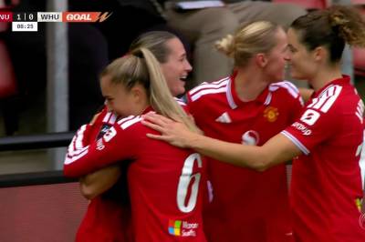 Terland med scoring for Manchester United