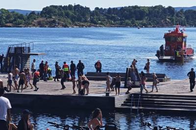Mulig ulykke på Sørenga