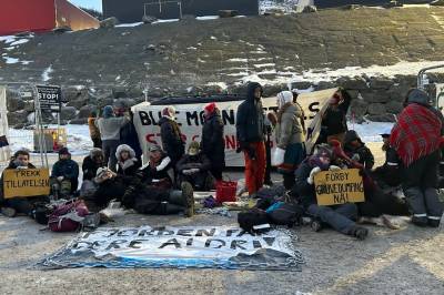 Storaksjon ved Nussir-gruve – aksjonister har tatt seg inn på anleggsområdet