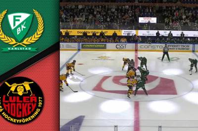 Se høydepunktene fra Färjestad - Luleå