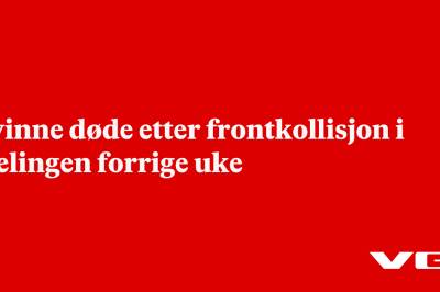 Kvinne døde etter frontkollisjon i Rælingen forrige uke