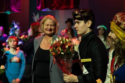 Stående applaus etter premieren