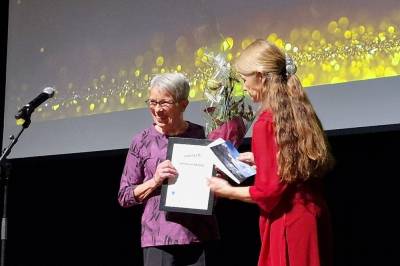 Fikk prisen: – Eg er heilt skjelven