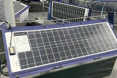 Solcellepanel skreddersydd for båt