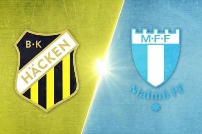 Se BK Hacken - Malmö på 25 minutter