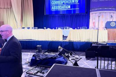 Trump evakuert fra korrespondentmiddag i Washington