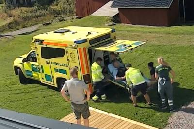 Her har Odd Einar nettopp fått hjerteinfarkt