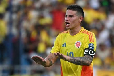 James Rodríguez fronter Colombias VM-tropp