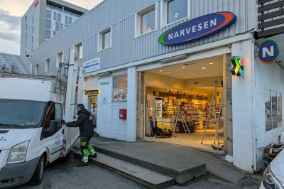 Skifter fronten på Narvesen Kaia