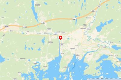 Kraftig røyk fra lagerbygning i Søgne