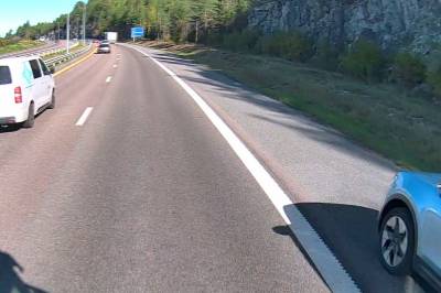 Frekk forbikjøring på E6: – Gærning