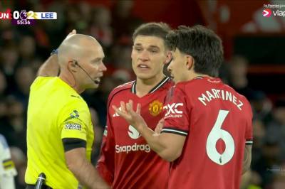 Martinez vises ut etter VAR-sjekk