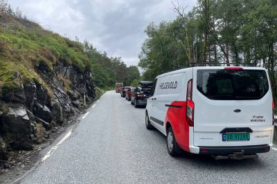 Skal utbedre E 134 i to og et halvt år: Slik blir du påvirket av veiarbeidet