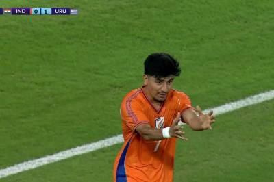 Anirudh Thapa scorer mot Uruguay