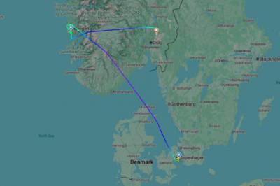 Fra København, over Bergen og til Oslo