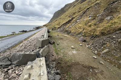 Ras isolerer bygda Vikten i Lofoten