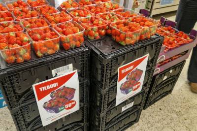 Jordbærprisene vekker oppsikt