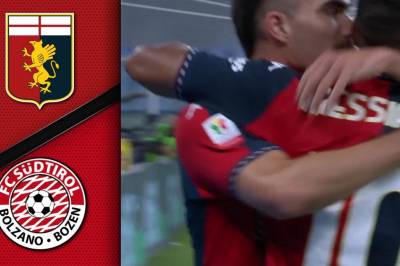 Se høydepunktene fra Genoa - FC Sudtirol Bolzano