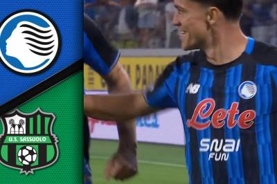 Se høydepunktene fra Atalanta - Sassuolo