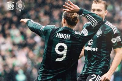 Kasper Høgh ny supporterfavoritt hos Celtic – dundrer på med sin første, andre og tredje scoring!