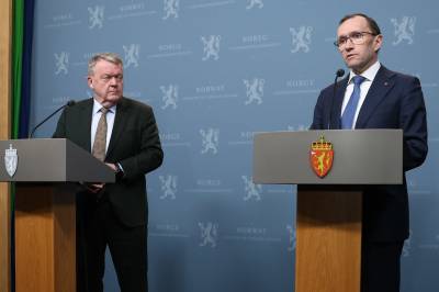 Se hele pressekonferansen: Danmarks og Norges utenriksministere om Grønland-krisen