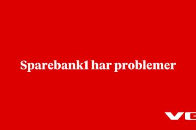 Sparebank1 har problemer