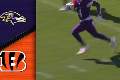 Se høydepunktene fra Ravens - Bengals