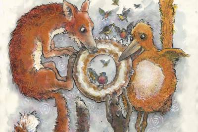 Julehilsen fra tegneren