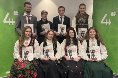 27 ungdommer hedret med 4H-livets gjeveste pris