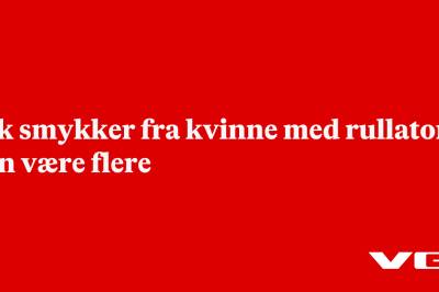 Tok smykker fra kvinne med rullator: - Kan være flere