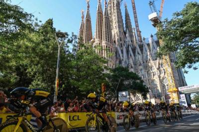 Hagenes og Visma vant lagtempoen i Tour de France-åpningen