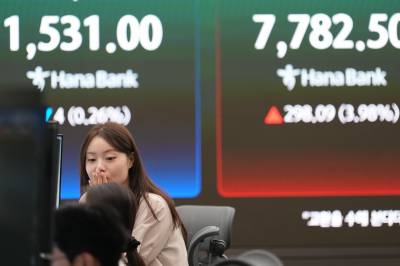 Kraftig rekyl i Asia etter KI-drevet børsfall – Kospi-indeksen stiger syv prosent