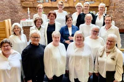 Vårkonsert med spennende korklang i Vardal