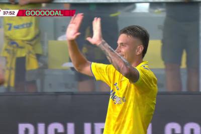 Raimondo med scoring for Frosinone Calcio