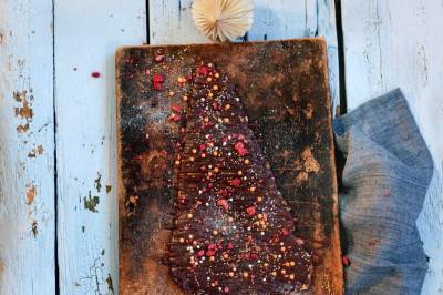 Daddelruter formet som juletre