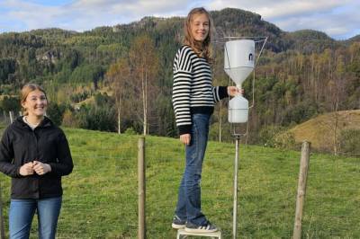 Siri (14) gjør en viktig jobb for forskningen i Norge