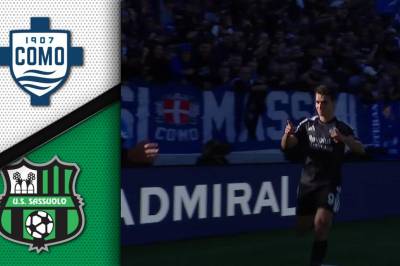 Se høydepunktene fra Como - Sassuolo