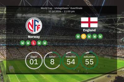Norge mot England: Forventede lagoppstillinger i kampen om semifinaleplass i VM 2026