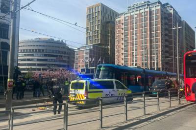 Person påkjørt av trikken i Oslo