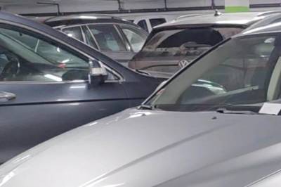 Se hvordan det så ut i parkeringshuset