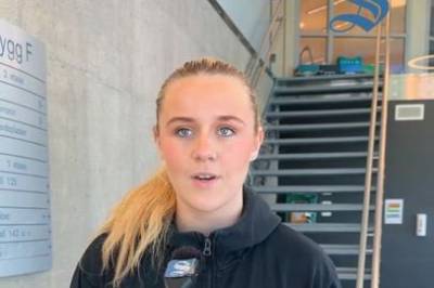 Marie (17) bruker vinterferien til noe helt annet enn å slappe av: – Veldig gøy