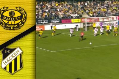 Se høydepunktene fra Mjällby - BK Hacken
