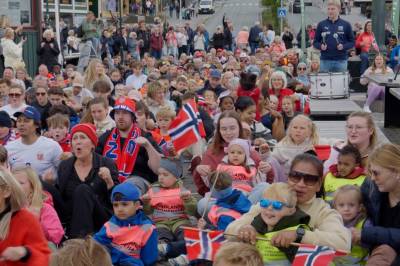 Kristiansund ror for Noreg