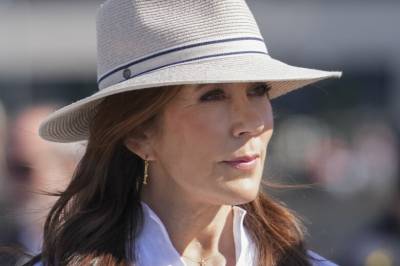 Dronning Mary i sorg