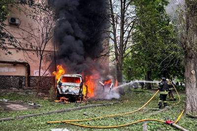 Russland angrep Ukraina med 800 droner: Flere drept