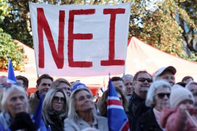 Etter valgthriller på Island: Nei til EU-forhandlinger