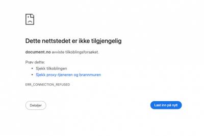 Document.no utsatt for datainnbrudd