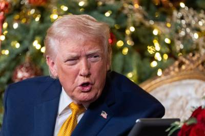 Trump med julehilsen til «venstre­radi­kalt avskum»